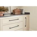 EVERYDAY MODERN 10-1/16 IN 256 MM CENTER-TO-CENTER MATTE BLACK CABINET PULL MABL 