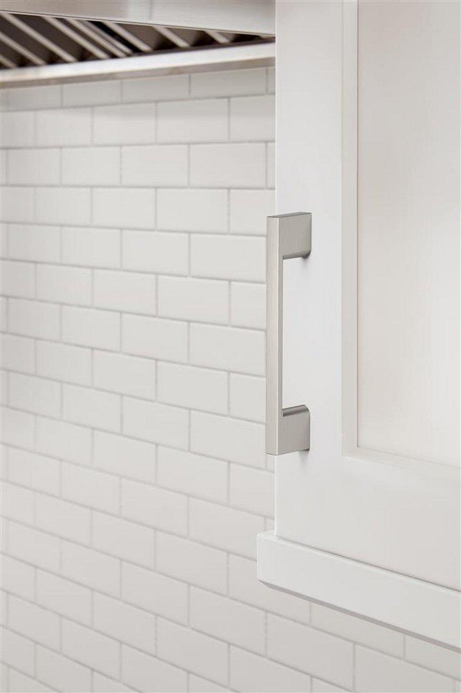 EVERYDAY MODERN 3-3/4 IN 96 MM CENTER-TO-CENTER SATIN NICKEL CABINET PULL SN 