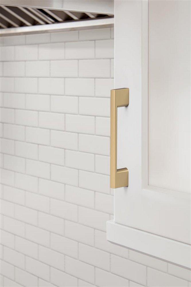 EVERYDAY MODERN 3-3/4 IN 96 MM CENTER-TO-CENTER CHAMPAGNE BRONZE CABINET PULL CHBR 