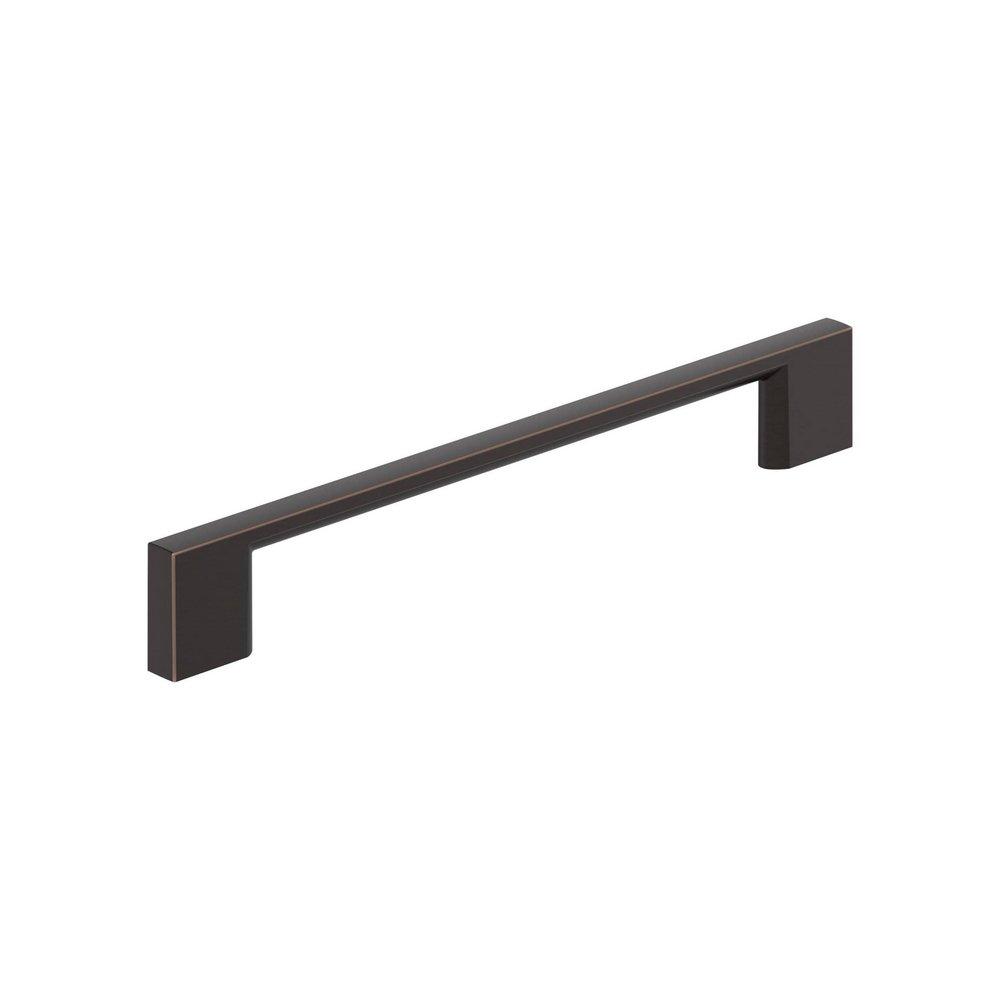 EVERYDAY MODERN 6-5/16 IN 160 MM CENTER-TO-CENTER OIL RUBBED BRONZE CABINET PULL ORBR 