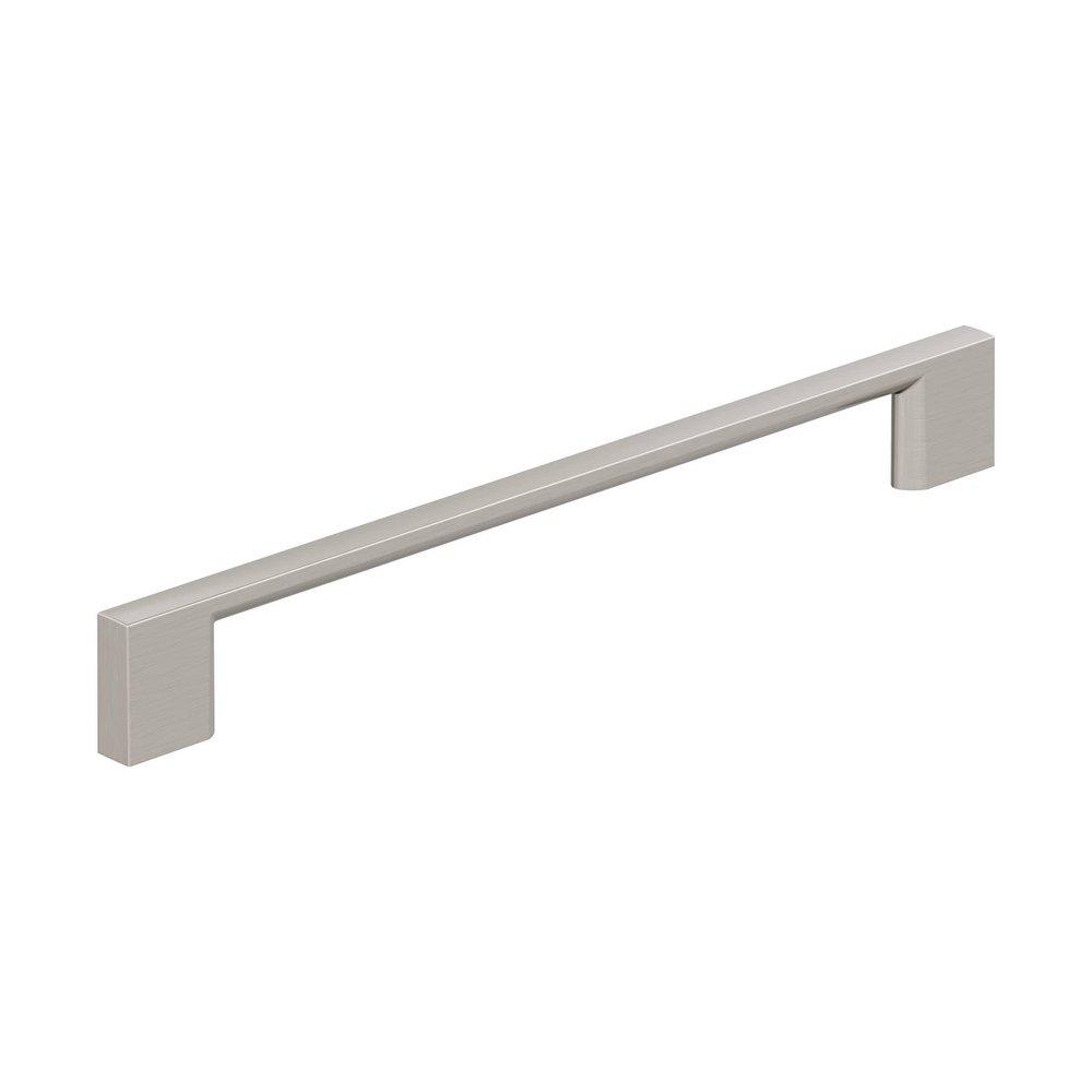 EVERYDAY MODERN 7-9/16 IN 192 MM CENTER-TO-CENTER SATIN NICKEL CABINET PULL SN 