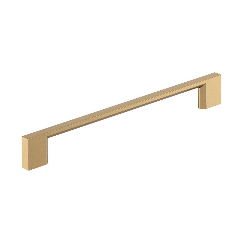 EVERYDAY MODERN 7-9/16 IN 192 MM CENTER-TO-CENTER CHAMPAGNE BRONZE CABINET PULL CHBR 