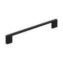 7-9/16 in. Center to Center Cabinet Pull in Matte Black