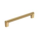 7-9/16 in. Center to Center Cabinet Pull in Champagne Bronze