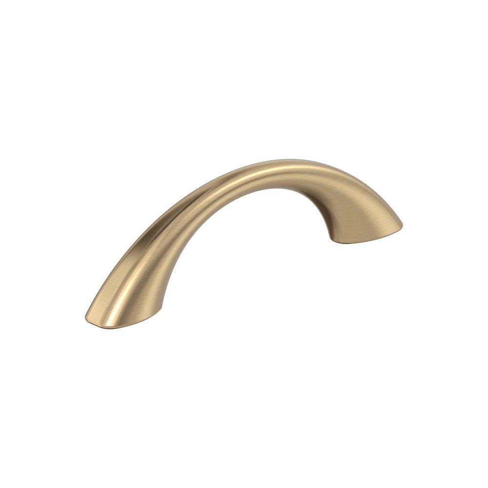 VAILE 3 IN 76 MM CENTER-TO-CENTER CHAMPAGNE BRONZE CABINET PULL CHBR 