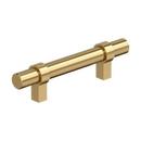 3 in. Center-to-Center Drawer Pull in Champagne Bronze