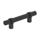 3 in. Center-to-Center Drawer Pull in Matte Black