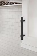 EVERYDAY MODERN 3-3/4 IN 96 MM CENTER-TO-CENTER MATTE BLACK CABINET PULL MABL 
