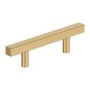 3 in. Center-to-Center Drawer Pull in Champagne Bronze