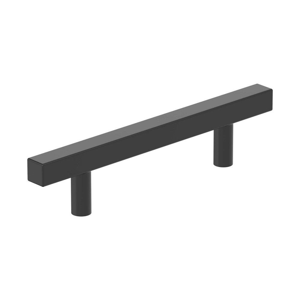 EVERYDAY MODERN 3-3/4 IN 96 MM CENTER-TO-CENTER MATTE BLACK CABINET PULL MABL 