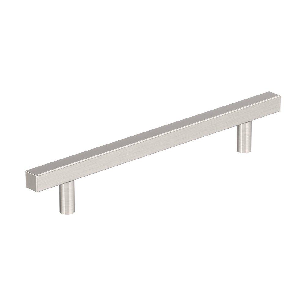 EVERYDAY MODERN 6-5/16 IN 160 MM CENTER-TO-CENTER SATIN NICKEL CABINET PULL SN 