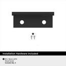 EVERYDAY MODERN 1-3/4 IN LENGTH MATTE BLACK CABINET EDGE PULL MABL 