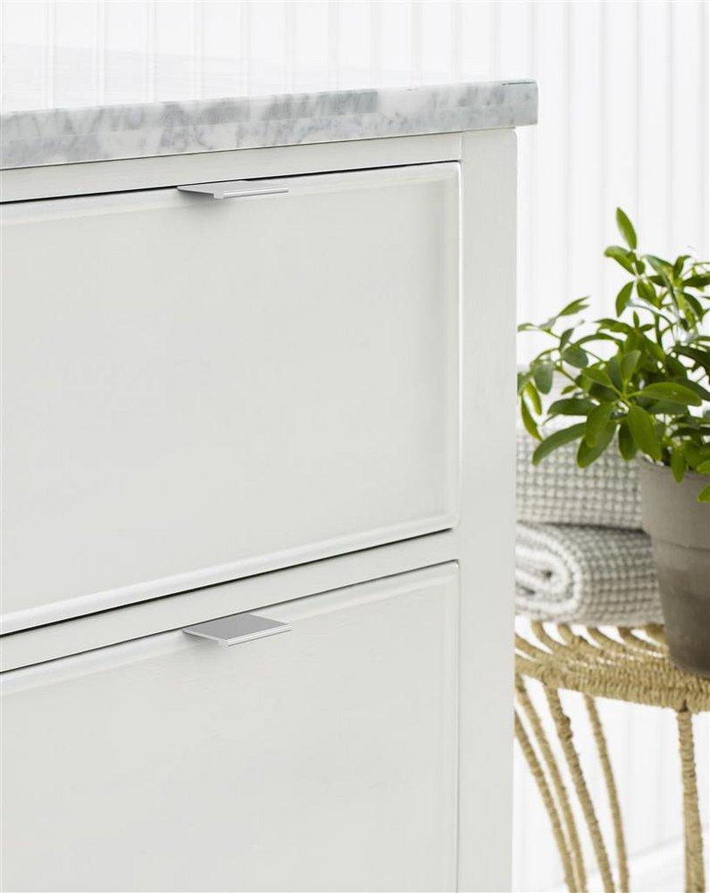 EVERYDAY MODERN 1-3/4 IN LENGTH POLISHED CHROME CABINET EDGE PULL CP 