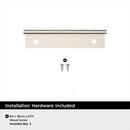 EVERYDAY MODERN 3 IN LENGTH SATIN NICKEL CABINET EDGE PULL SN 