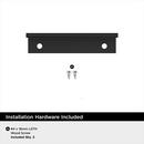 EVERYDAY MODERN 3 IN LENGTH MATTE BLACK CABINET EDGE PULL MABL 