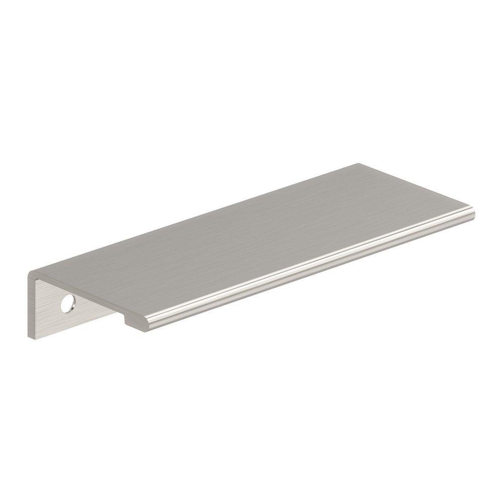 EVERYDAY MODERN 4 IN LENGTH SATIN NICKEL CABINET EDGE PULL SN 