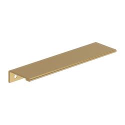 6 in. Edge Pull in Champagne Bronze
