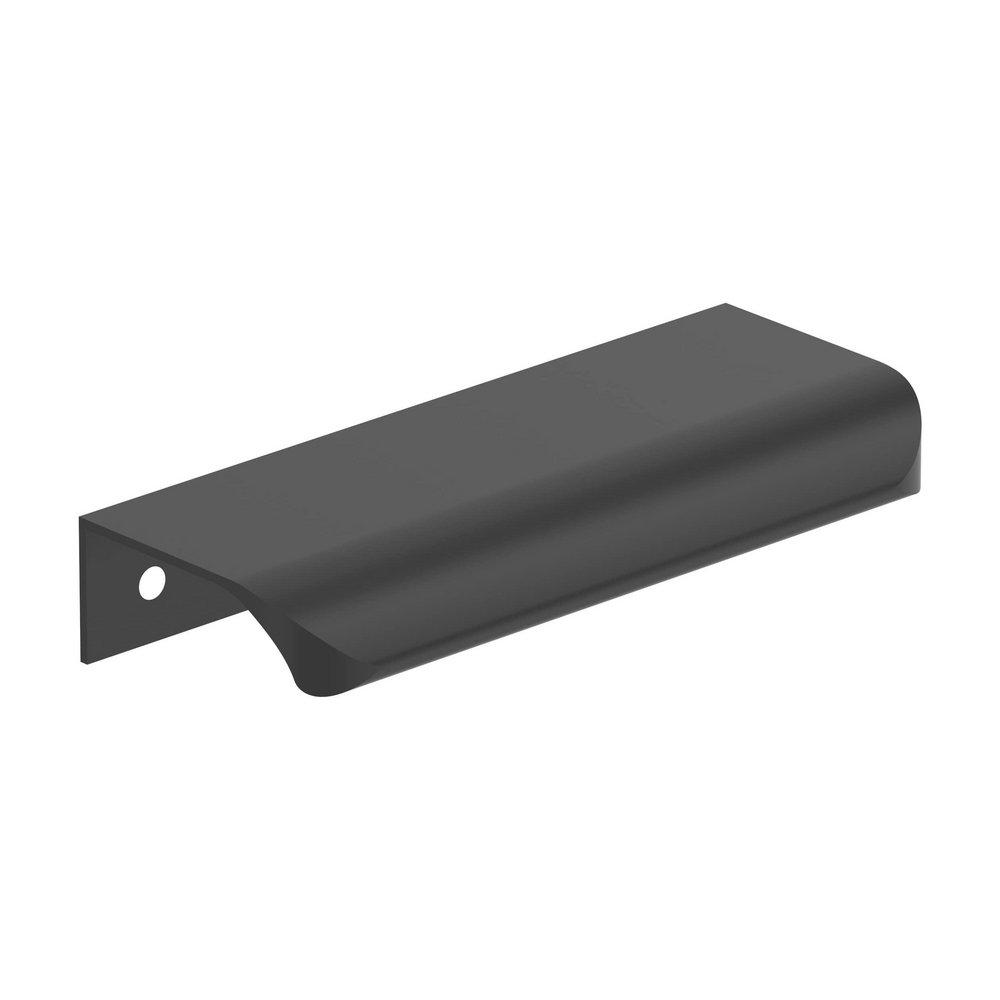 EVERYDAY MODERN 4 IN LENGTH MATTE BLACK CABINET EDGE PULL MABL 