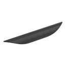 6-5/16 in. Center-to-Center Edge Pull in Matte Black
