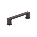 3-3/4 in. Center-to-Center Drawer Pull in Brushed Oil Rubbed Bronze