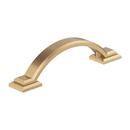 3 in. Center-to-Center Drawer Pull in Champagne Bronze