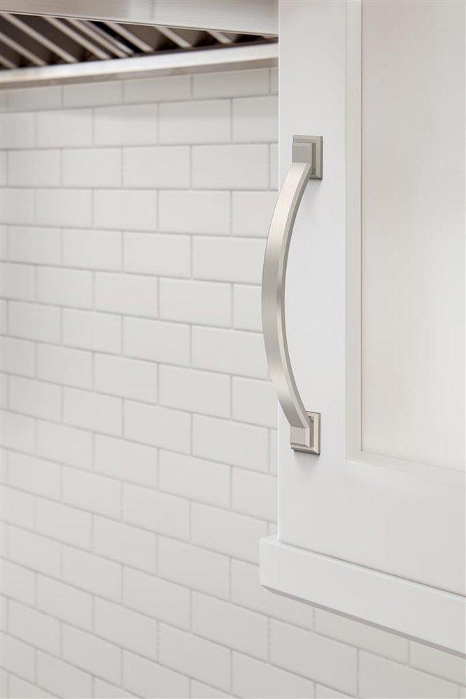 EVERYDAY HERITAGE 5-1/16 IN 128 MM CENTER-TO-CENTER SATIN NICKEL CABINET PULL SN 