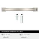EVERYDAY HERITAGE 5-1/16 IN 128 MM CENTER-TO-CENTER SATIN NICKEL CABINET PULL SN 