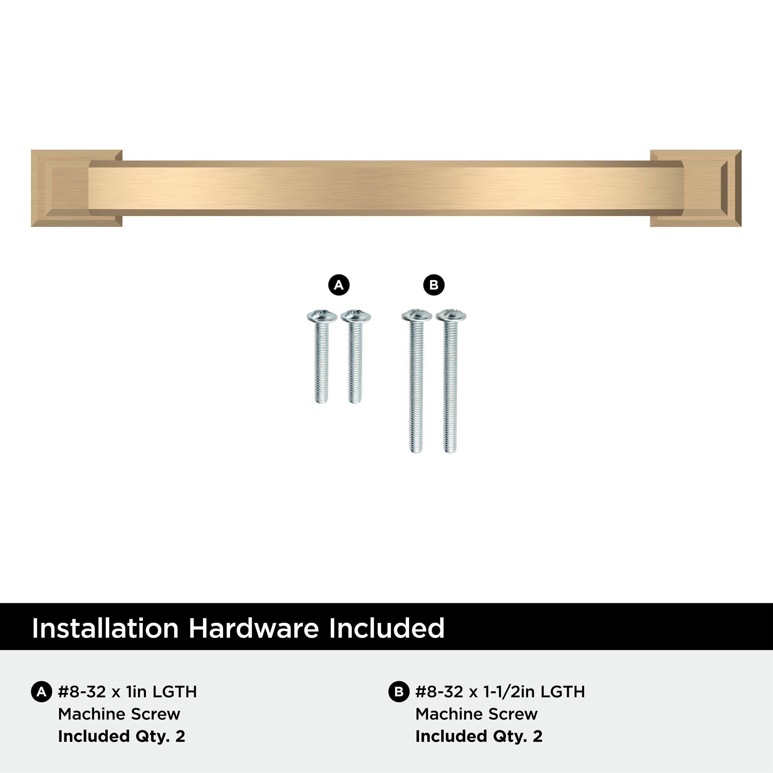 EVERYDAY HERITAGE 5-1/16 IN 128 MM CENTER-TO-CENTER CHAMPAGNE BRONZE CABINET PULL CHBR 