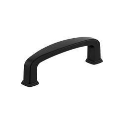 3 in. Center-to-Center Drawer Pull in Matte Black