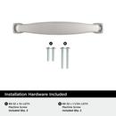 EVERYDAY HERITAGE 3-3/4 IN 96 MM CENTER-TO-CENTER POLISHED CHROME CABINET PULL CP 