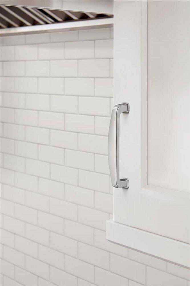 EVERYDAY HERITAGE 3-3/4 IN 96 MM CENTER-TO-CENTER POLISHED CHROME CABINET PULL CP 