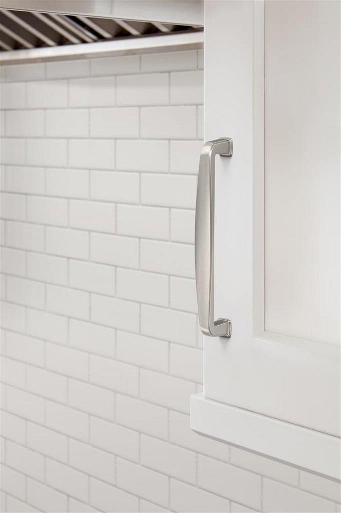 EVERYDAY HERITAGE 5-1/16 IN 128 MM CENTER-TO-CENTER SATIN NICKEL CABINET PULL SN 