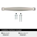 EVERYDAY HERITAGE 5-1/16 IN 128 MM CENTER-TO-CENTER SATIN NICKEL CABINET PULL SN 