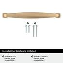 EVERYDAY HERITAGE 5-1/16 IN 128 MM CENTER-TO-CENTER CHAMPAGNE BRONZE CABINET PULL CHBR 