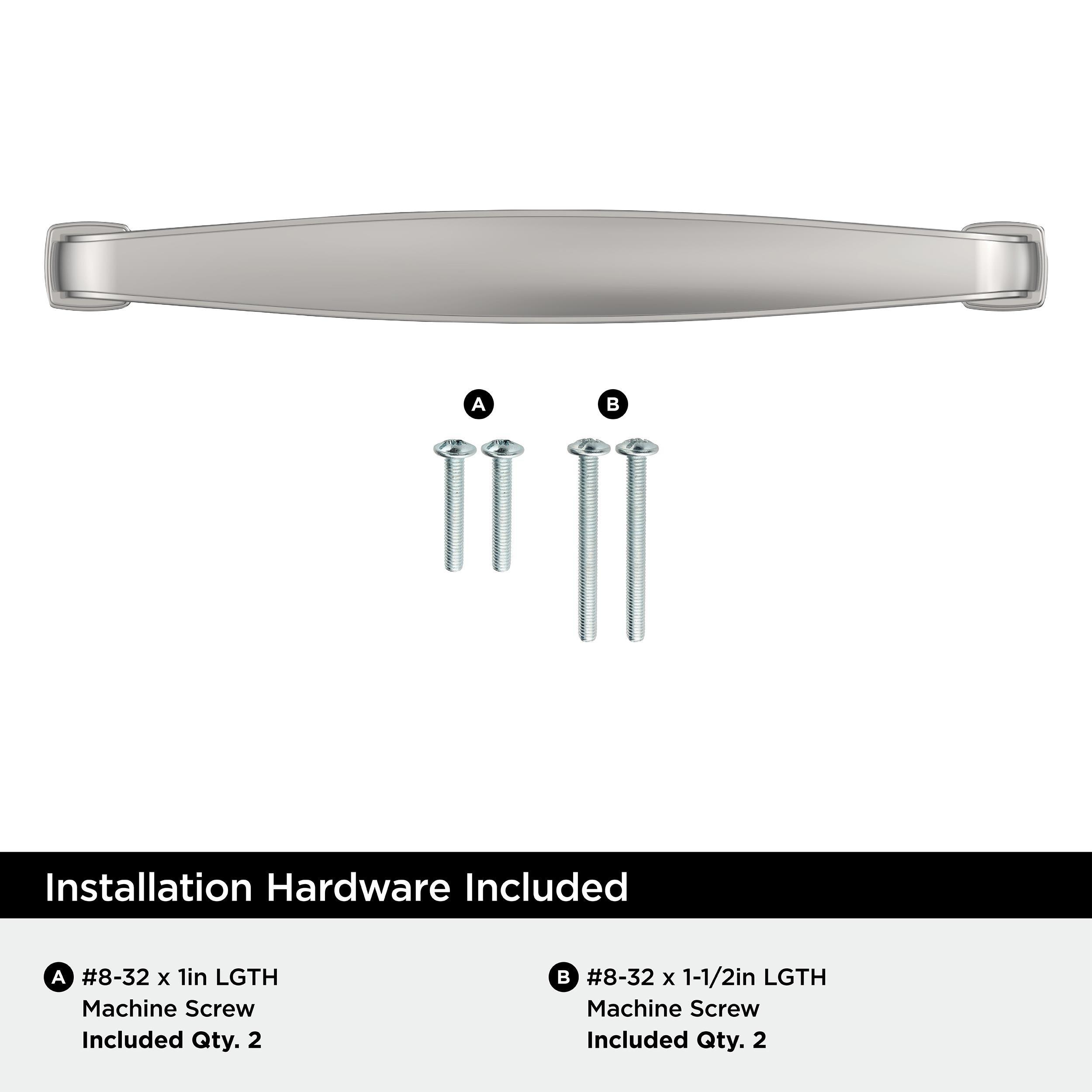 EVERYDAY HERITAGE 5-1/16 IN 128 MM CENTER-TO-CENTER POLISHED CHROME CABINET PULL CP 