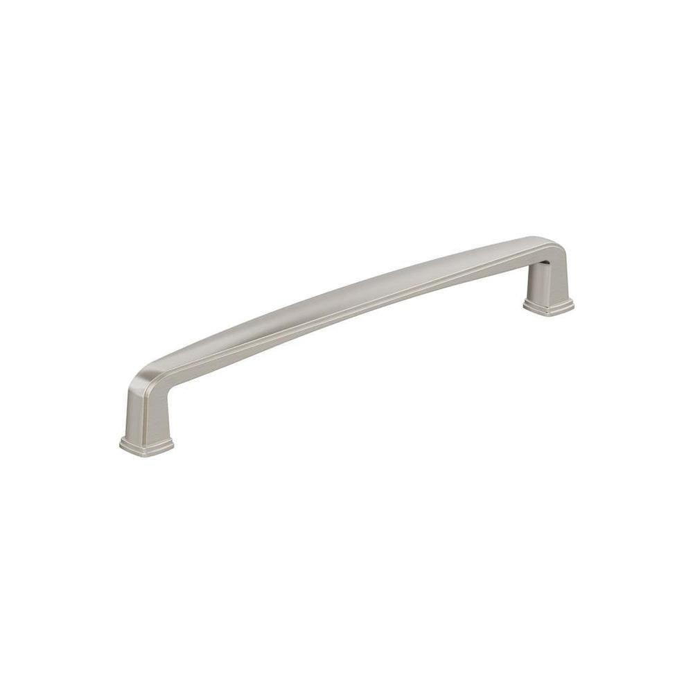 Amerock Brushed Satin Nickel 6-5/16 in. Center-to-Center Drawer Pull 