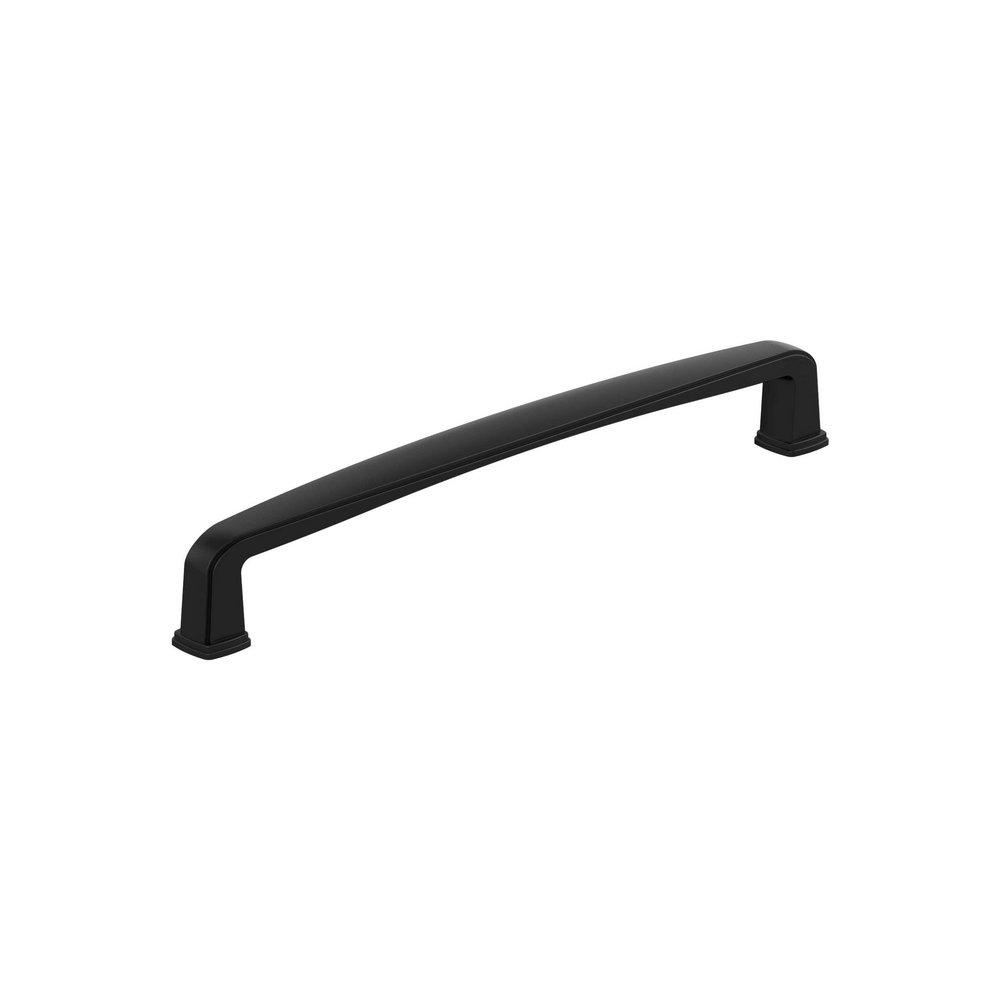EVERYDAY HERITAGE 6-5/16 IN 160 MM CENTER-TO-CENTER MATTE BLACK CABINET PULL MABL 