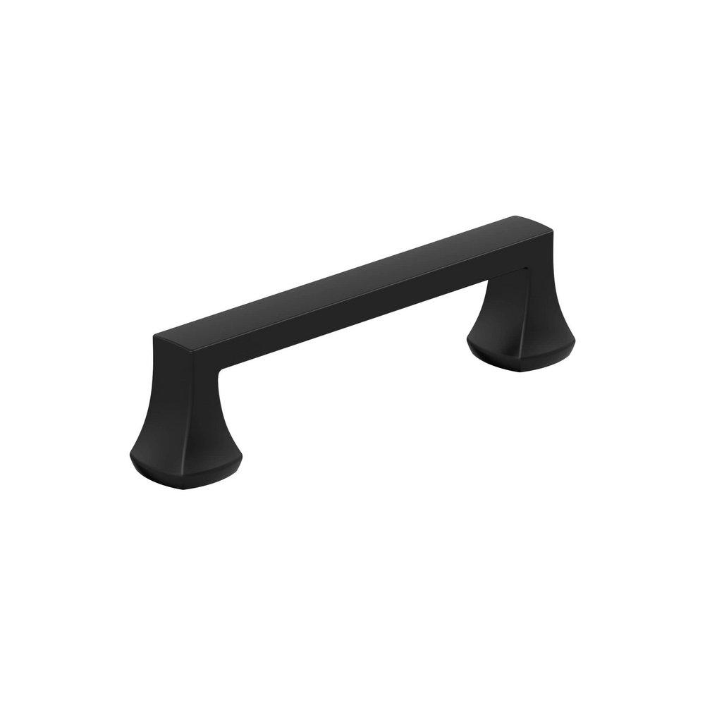 EVERYDAY TRANSITIONAL 3-3/4 IN 96 MM CENTER-TO-CENTER MATTE BLACK CABINET PULL MABL 