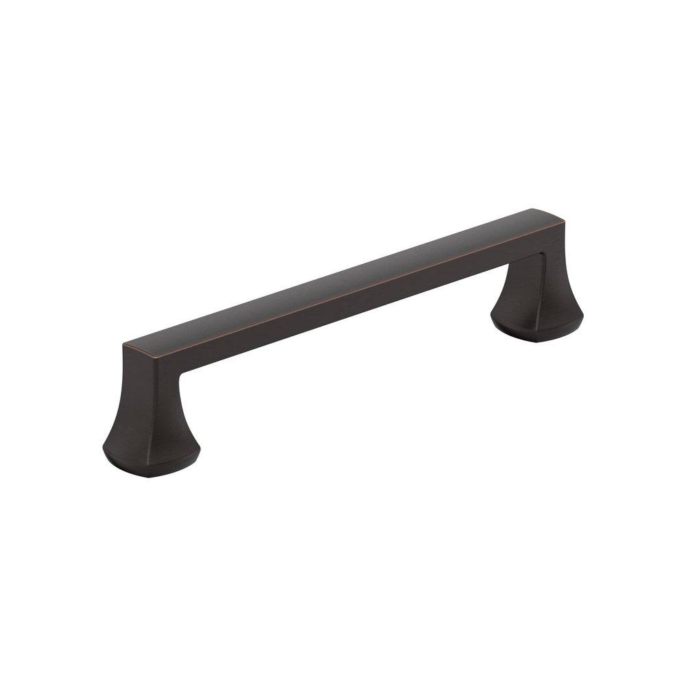 EVERYDAY TRANSITIONAL 5-1/16 IN 128 MM CENTER-TO-CENTER OIL RUBBED BRONZE CABINET PULL ORBR 