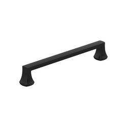6-5/16 in. Center-to-Center Drawer Pull in Matte Black