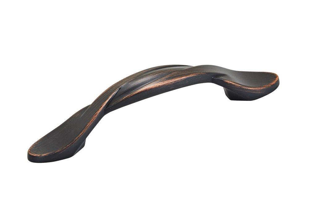 EVERYDAY TRANSITIONAL 3 IN 76 MM CENTER-TO-CENTER OIL RUBBED BRONZE CABINET PULL ORBR 