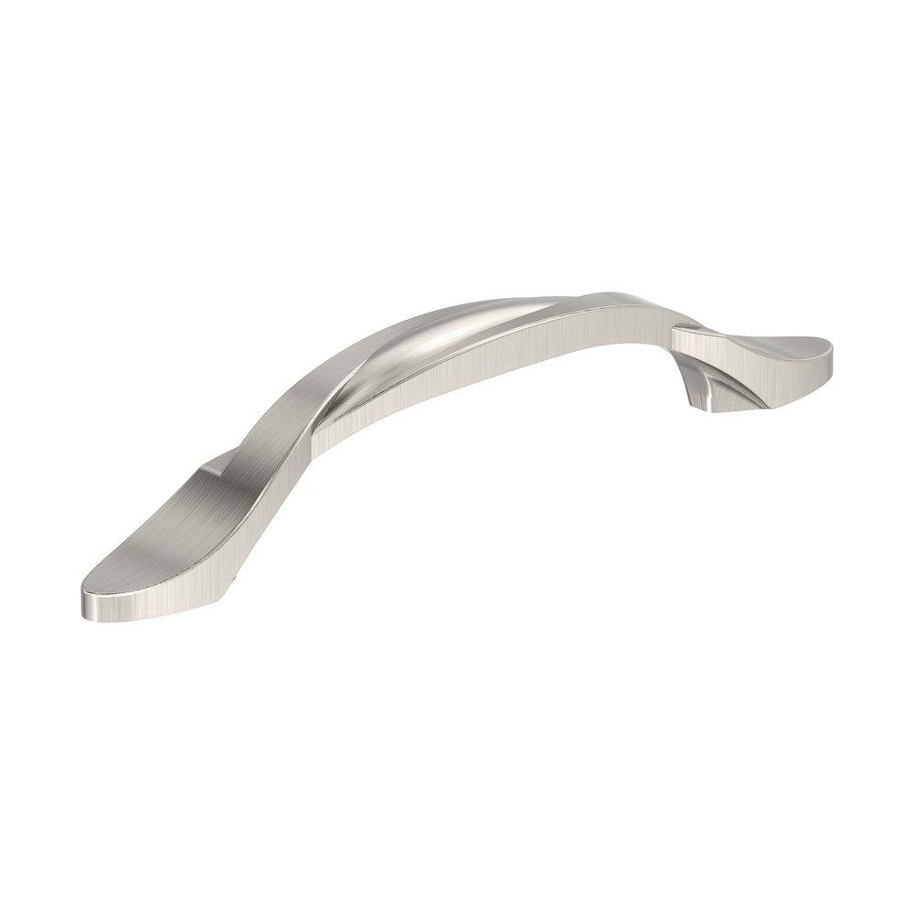 EVERYDAY TRANSITIONAL 3-3/4 IN 96 MM CENTER-TO-CENTER SATIN NICKEL CABINET PULL SN 