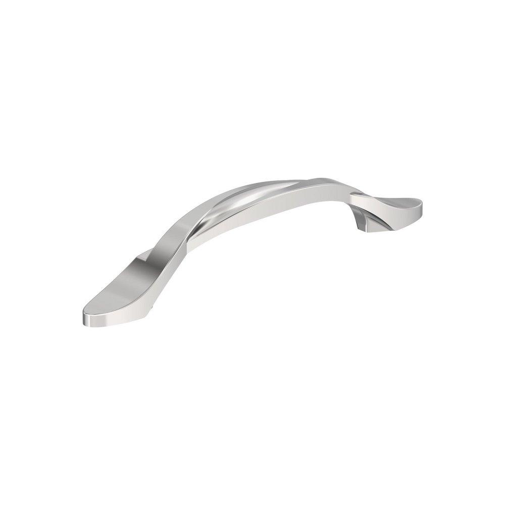 EVERYDAY TRANSITIONAL 3-3/4 IN 96 MM CENTER-TO-CENTER POLISHED CHROME CABINET PULL CP 
