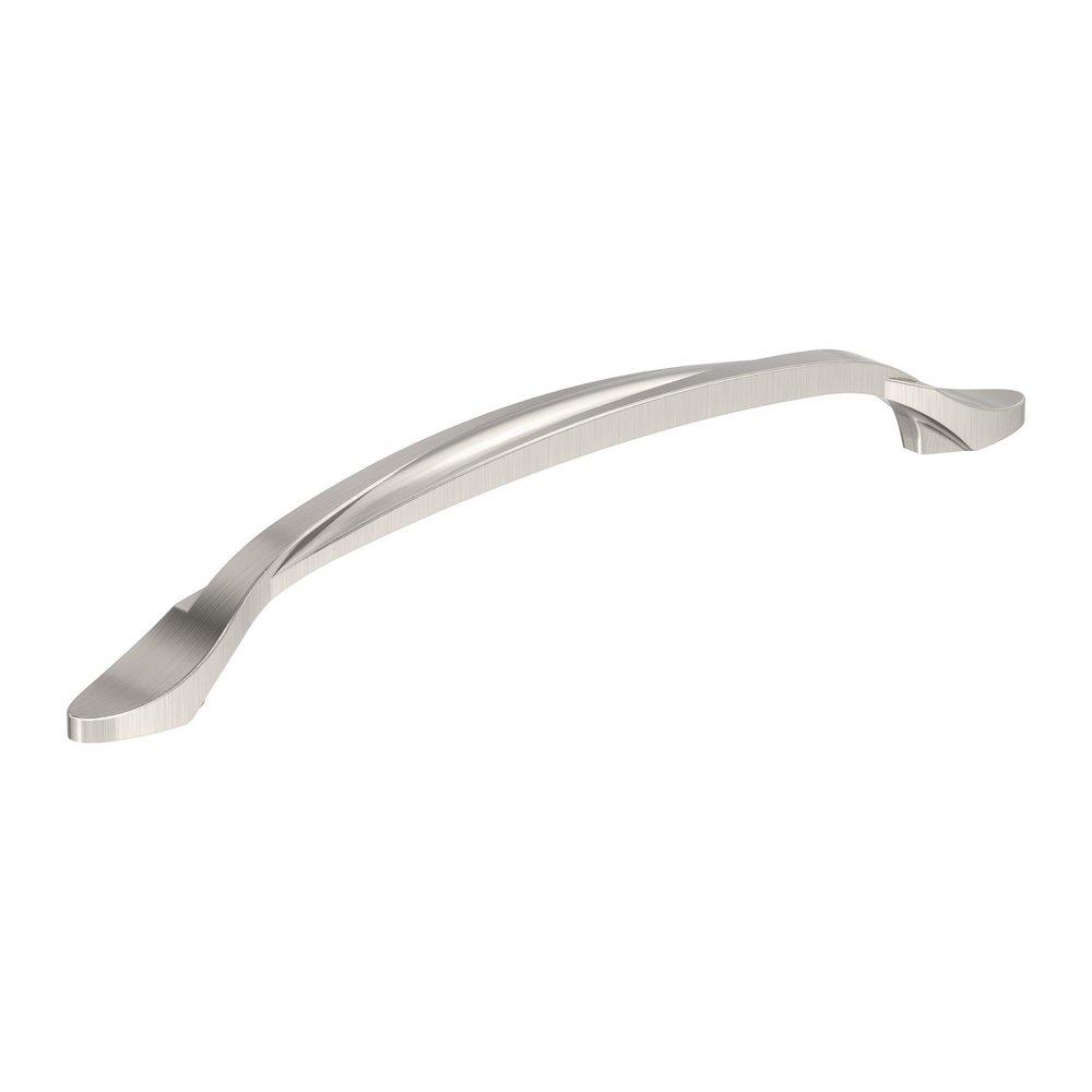 EVERYDAY TRANSITIONAL 6-5/16 IN 160 MM CENTER-TO-CENTER SATIN NICKEL CABINET PULL SN 