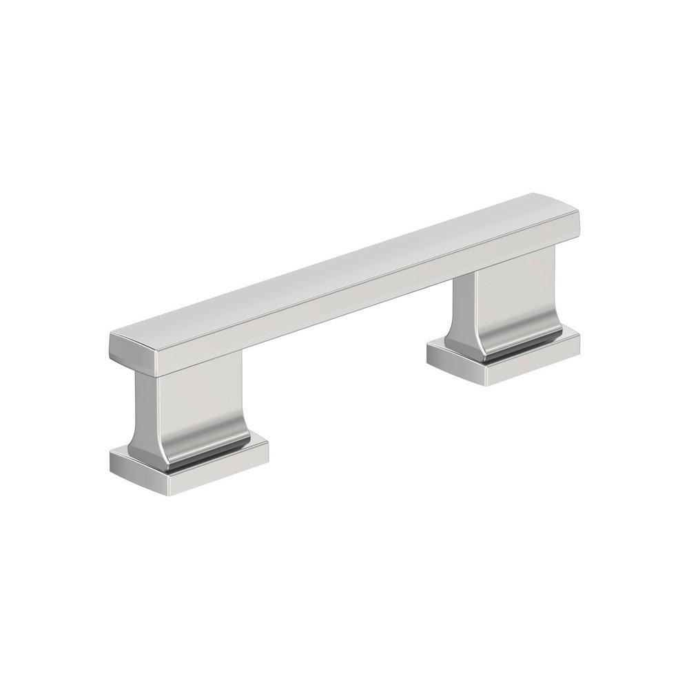 EVERYDAY TRANSITIONAL 3 IN 76 MM CENTER-TO-CENTER POLISHED CHROME CABINET PULL CP 
