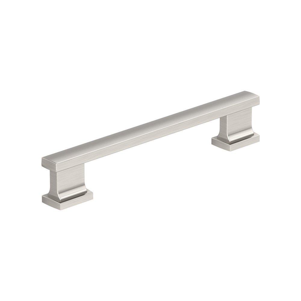 EVERYDAY TRANSITIONAL 5-1/16 IN 128 MM CENTER-TO-CENTER SATIN NICKEL CABINET PULL SN 