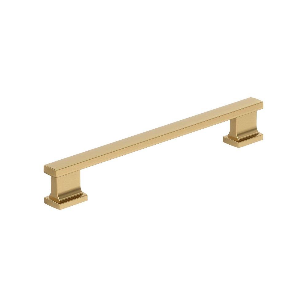 EVERYDAY TRANSITIONAL 6-5/16 IN 160 MM CENTER-TO-CENTER CHAMPAGNE BRONZE CABINET PULL CHBR 