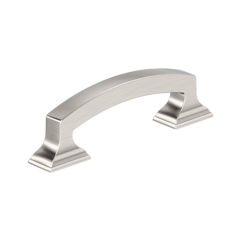 EVERYDAY TRANSITIONAL 3 IN 76 MM CENTER-TO-CENTER SATIN NICKEL CABINET PULL SN 