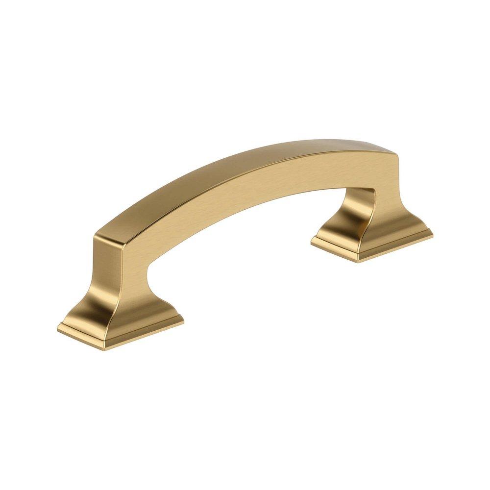 EVERYDAY TRANSITIONAL 3 IN 76 MM CENTER-TO-CENTER CHAMPAGNE BRONZE CABINET PULL CHBR 