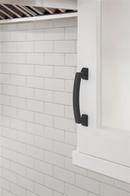 EVERYDAY TRANSITIONAL 3-3/4 IN 96 MM CENTER-TO-CENTER MATTE BLACK CABINET PULL MABL 